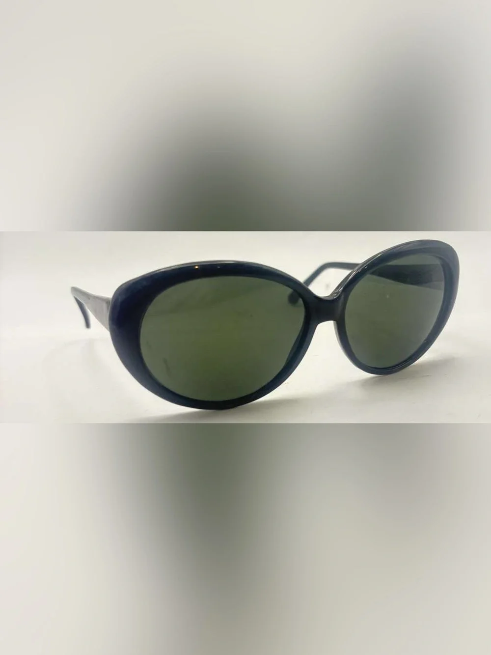 Jones Wear Black Oval Sunglasses Frames Only
